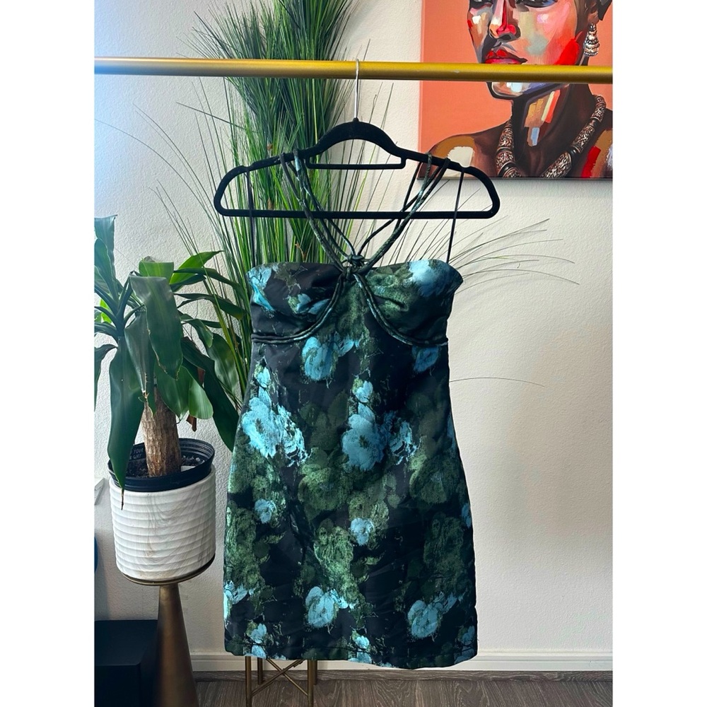 MSSP Max Studio Brocade Dress - Size Medium